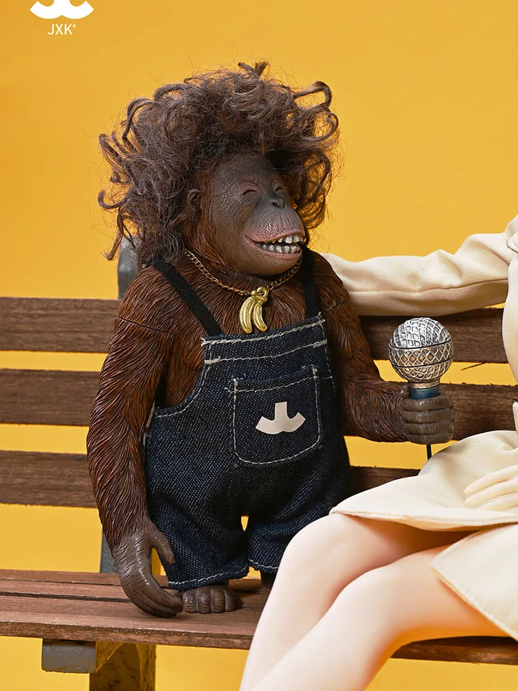 JXK JXK189 масштаб 1/6 модель животного борнеанского орангутана игрушки для украшения