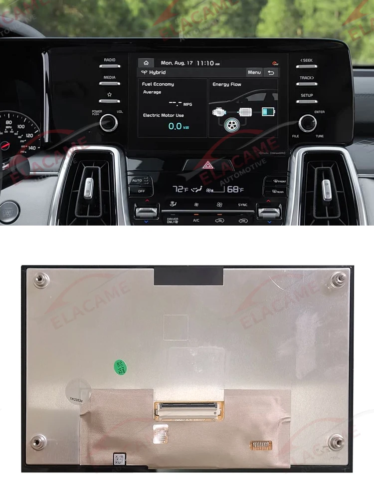 Фото TDO-0797F00136-V3 V2 V6 8-дюймовый ЖК-дисплей для Hyundai Tucson Santa Verna Solaris 2021-23, автомобильная навигационная система LMB5F00136 для KIA K5 №4