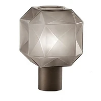 creative glass table lamp polygonal corner design lighting new style fashion lamp fixture etl891116