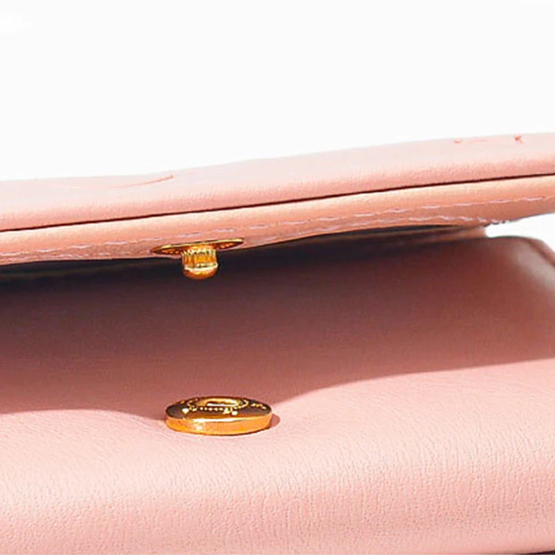 Mini Leather Coin Purse Women Small Wallets Money Bags Short Purse Women's Student Card Holder Girl ID Business Card Holder Bag
