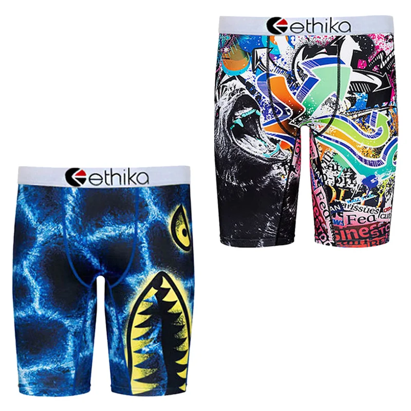

Мужские персонализированные спортивные шорты Ethika, модное нижнее белье, боксеры, летние шорты, 2022