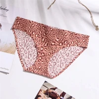 new woman briefs supple seamless fashion leopard low waist briefs panties soft will not be deformed underwear 809