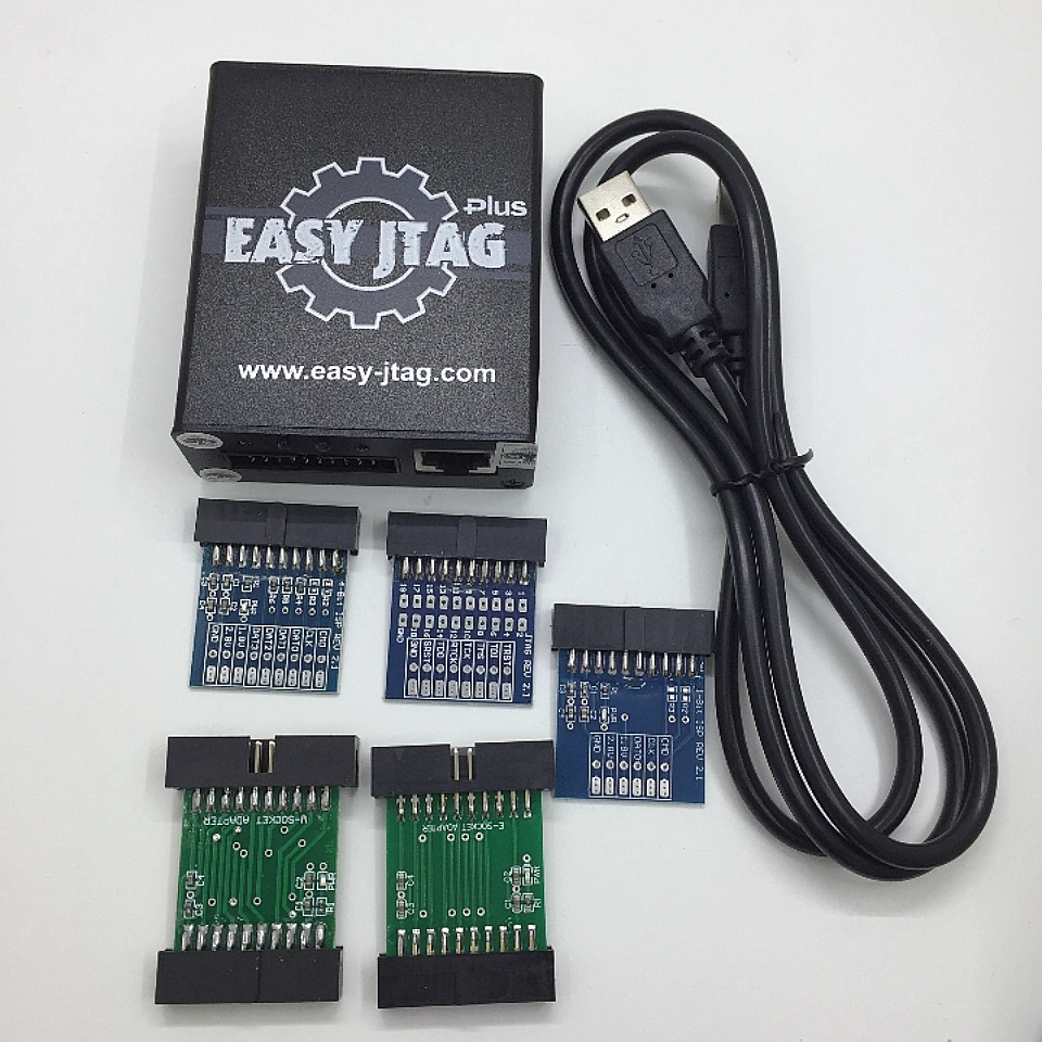 Фото Комплект Easy J-Tag eSIM Plus Box с адаптерами EMMC 6-в-1 BGA, полный набор №4