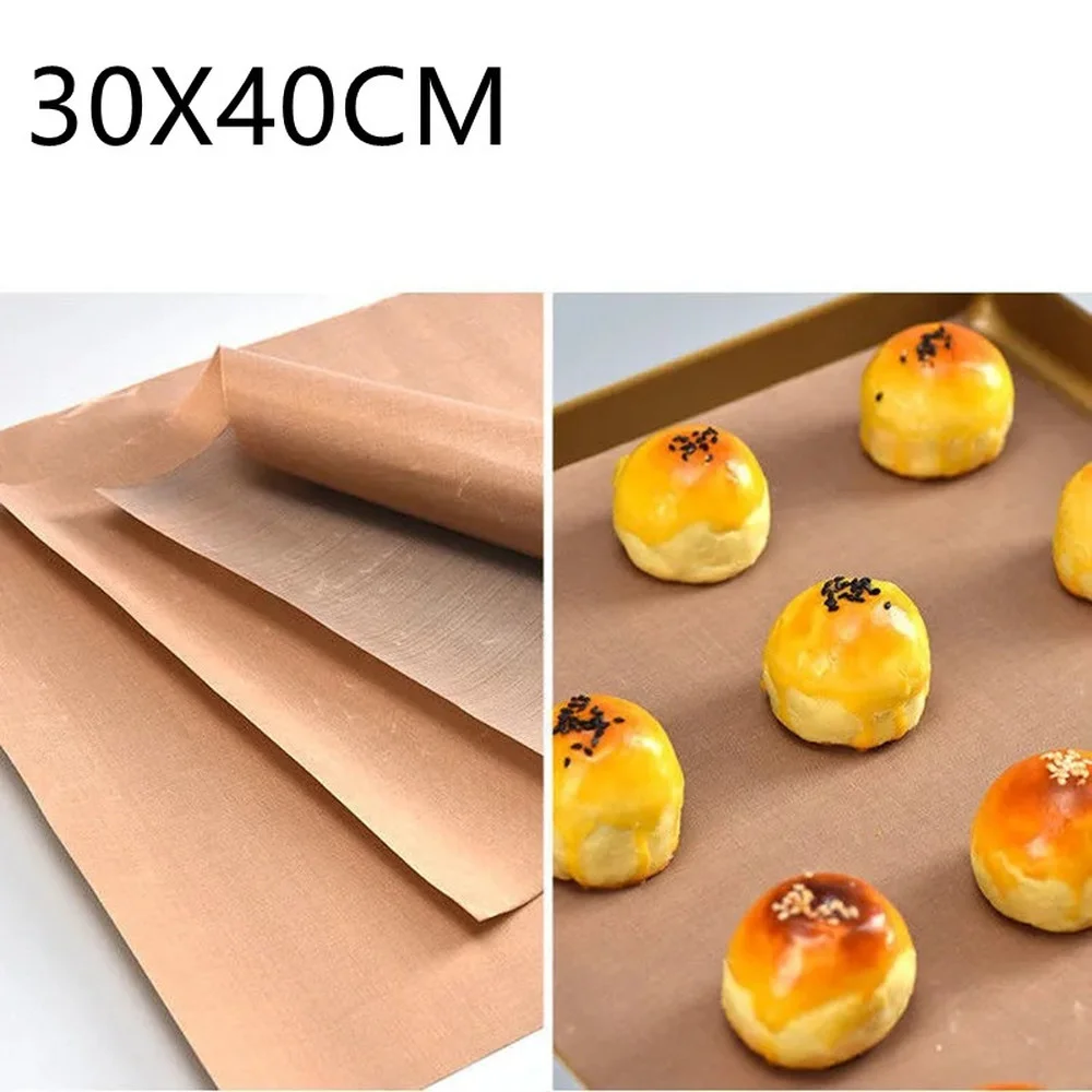 Многоразовые устойчивые листы для выпечки 3 шт. 30*40 см маслостойкая бумага ткань