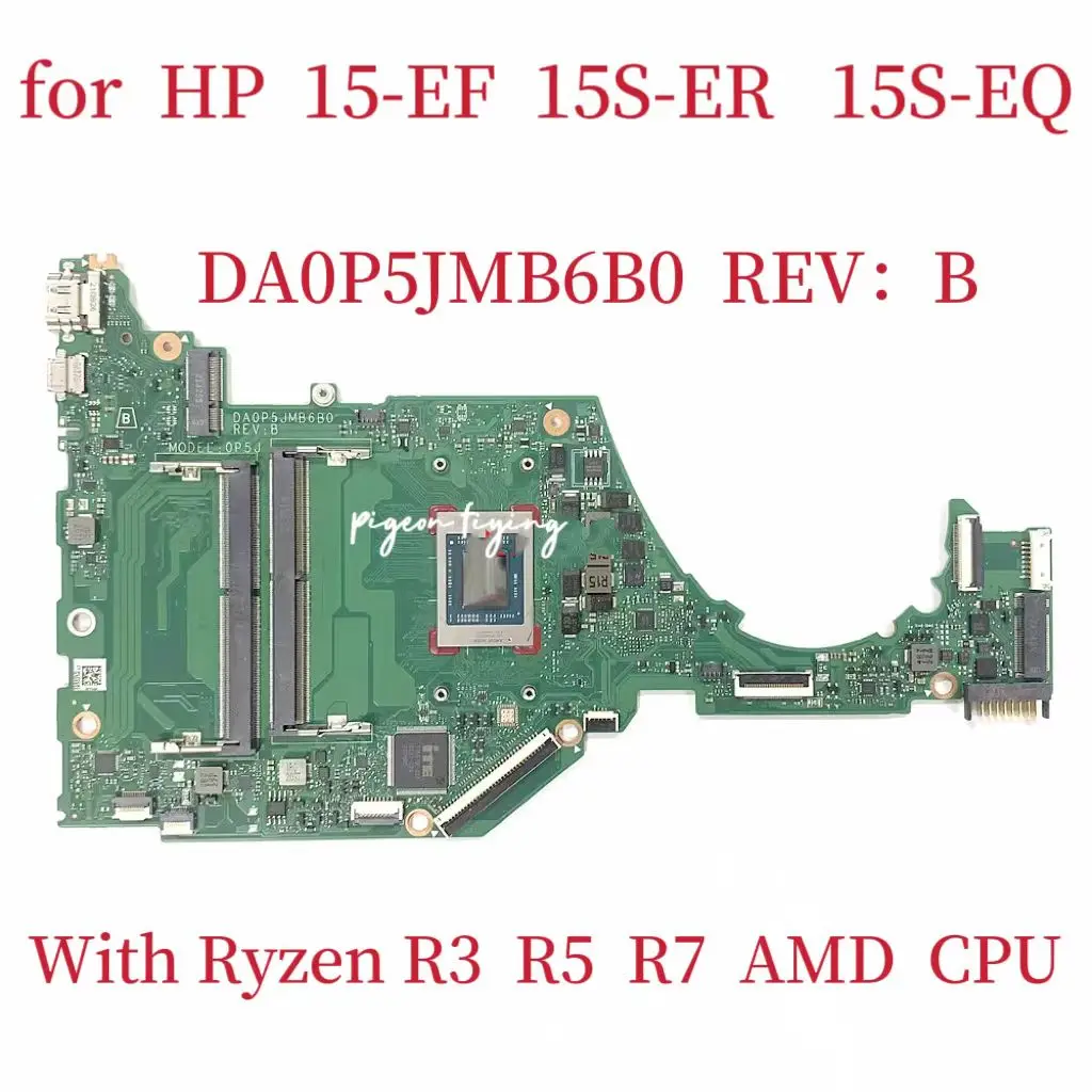 Материнская плата DA0P5JMB6B0 для ноутбука HP 15-EF 15S-ER 15S-EQ