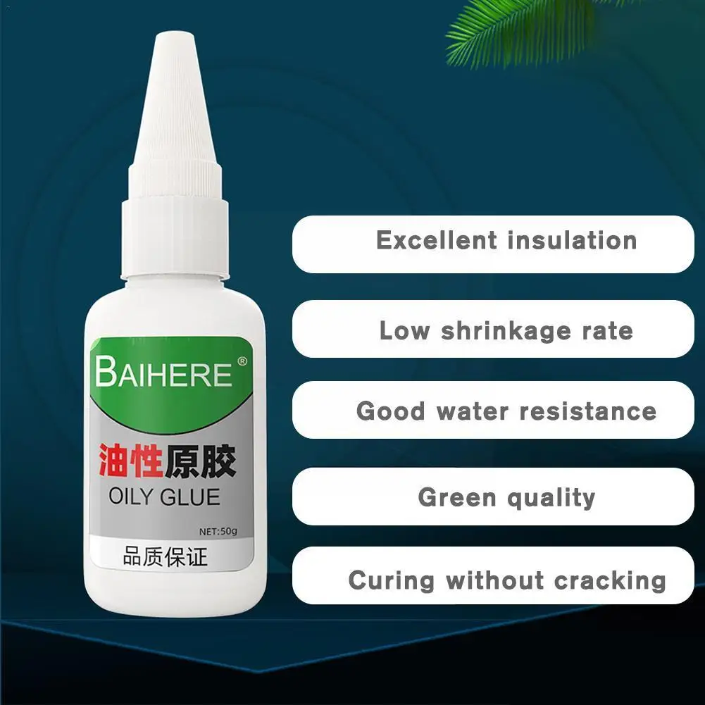 

Welding High Strength Oily Glue - Universal Superglue Mighty Instant Glue for Resin Ceramic Metal Glass K8F8