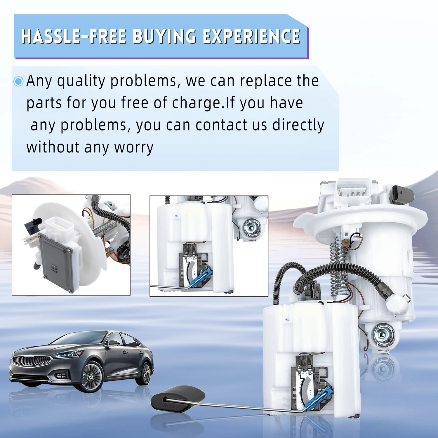 Модуль топливного насоса 31110-D5500 31110-C2500 31111-C1100 для 2015-2019 Hyundai Sonata 2016-2020 Kia Optima 2017 Cadenza