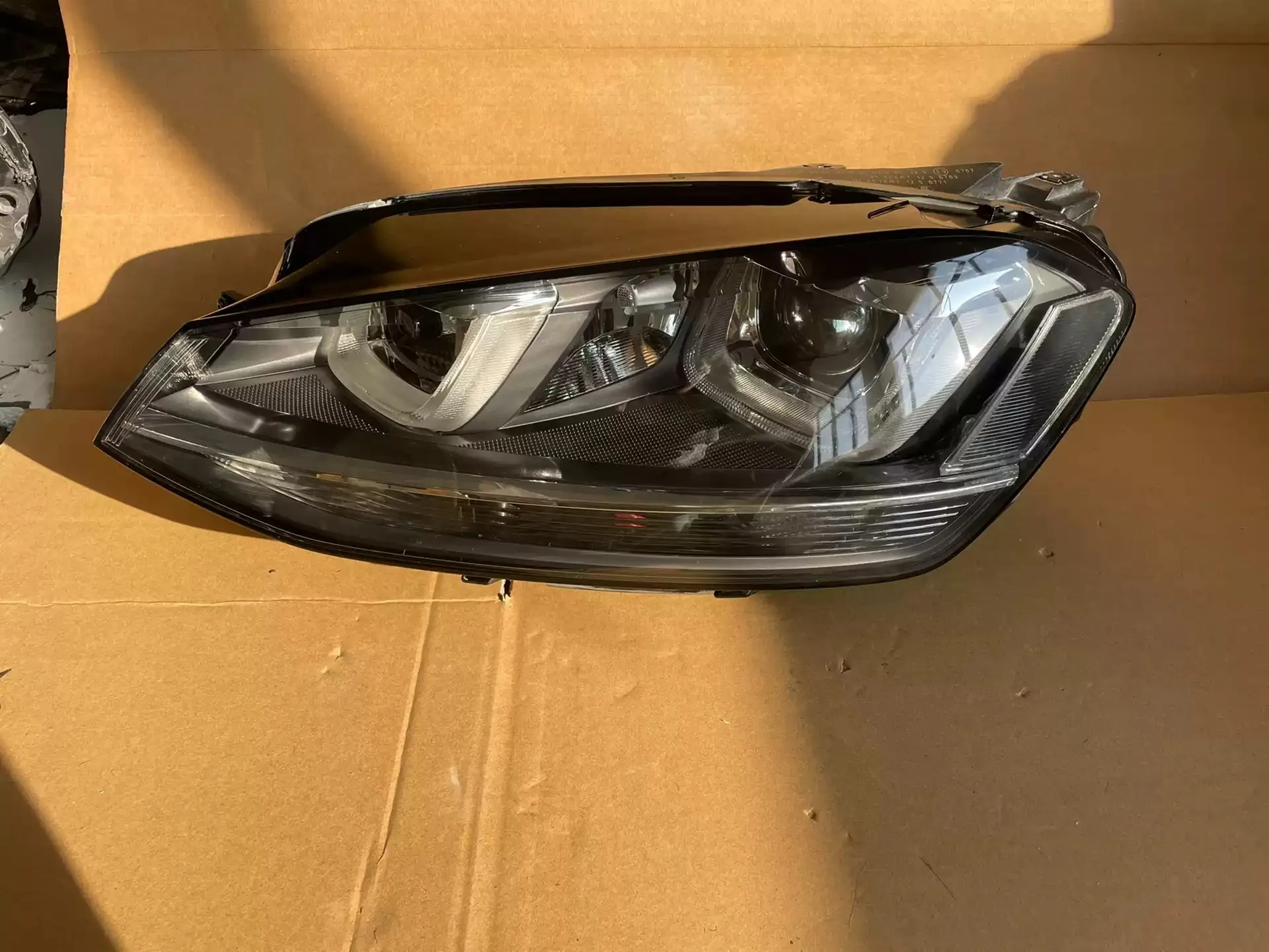 

Автомобильный налобный фонарь, дневные ходовые огни для Volkswagen vw golf 7, сигнал поворота
