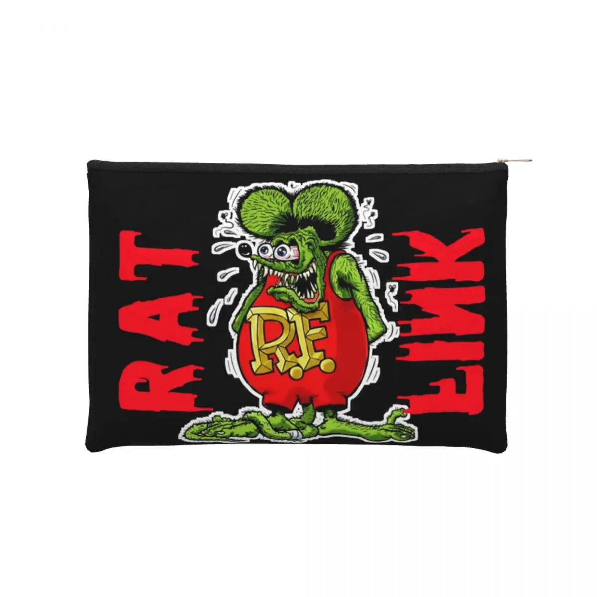 

Travel Rat Fink Toiletry Bag Portable Comic Cartoon Cosmetic Makeup Organizer Women Beauty Storage Dopp Kit Case