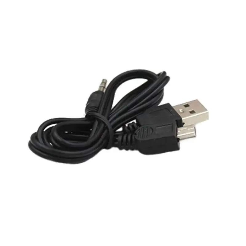 

Hot Sell Data Cable 2 in 1USB Cable Jack 3.5mm AUX Cable USB Male Mini USB 5 Pin Charge for Bluetooth Player Portable Speaker &a