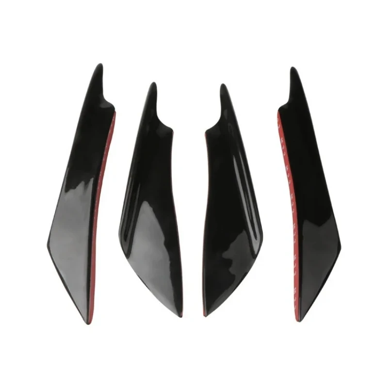 Car Front Bumper Lip Decoration Diffuser Splitter Fins Body Spoiler for Kia rio 3 4 ceed K2 K3 K3S K4 K5 KX3 KX5 QL portage