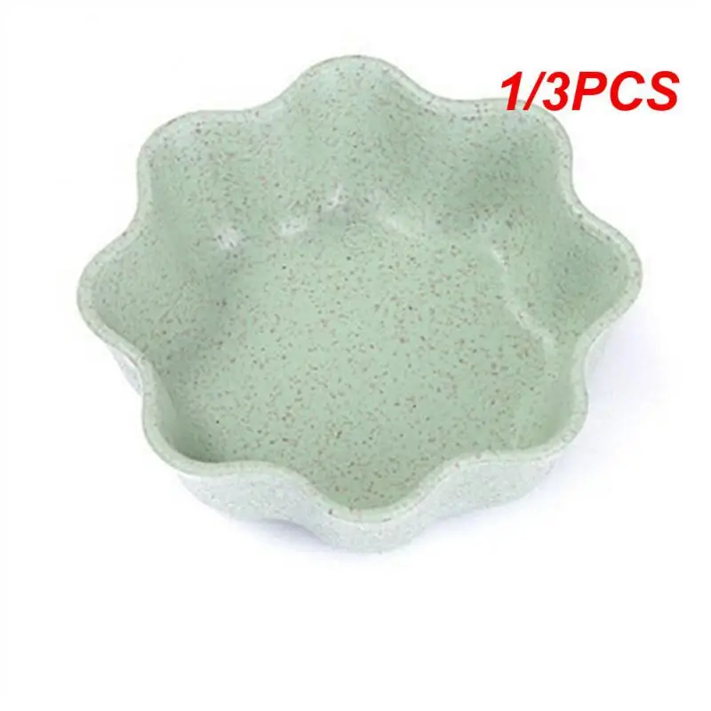 1/3 шт. посуда мини-чаша в форме сердца миски из пшеничной соломы для еды уксуса