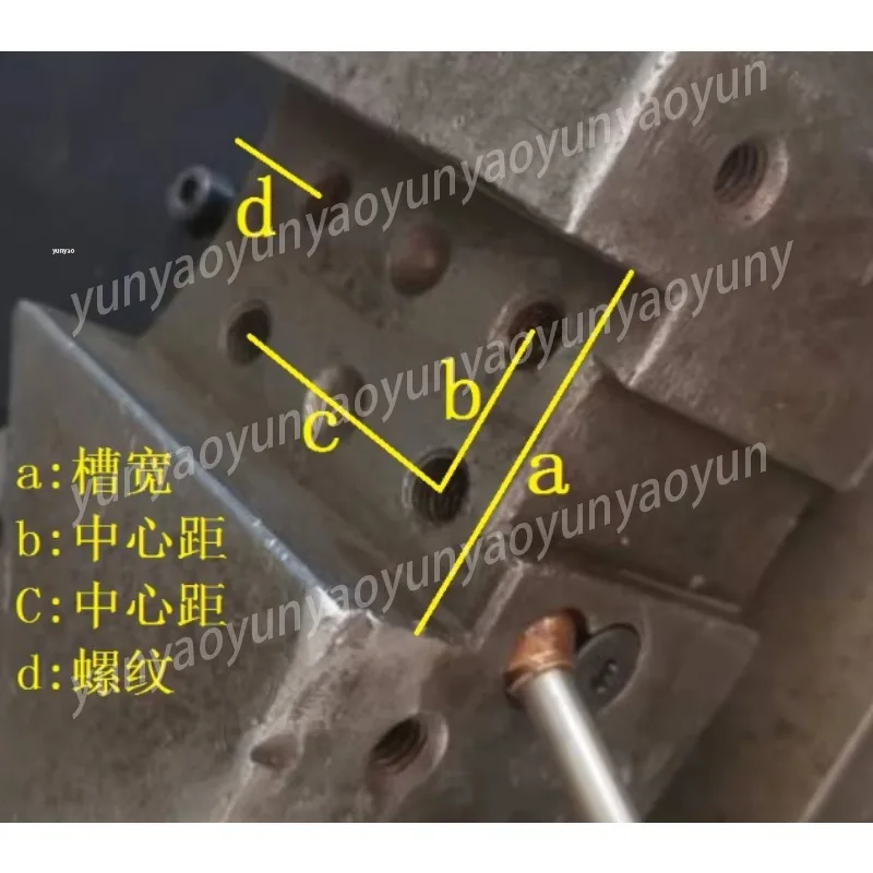 Фото Клиновой фиксатор и проставка для токарного станка с наклонной станиной, прецизионный фиксирующий блок для инструмента для обработки наружных диаметров №2