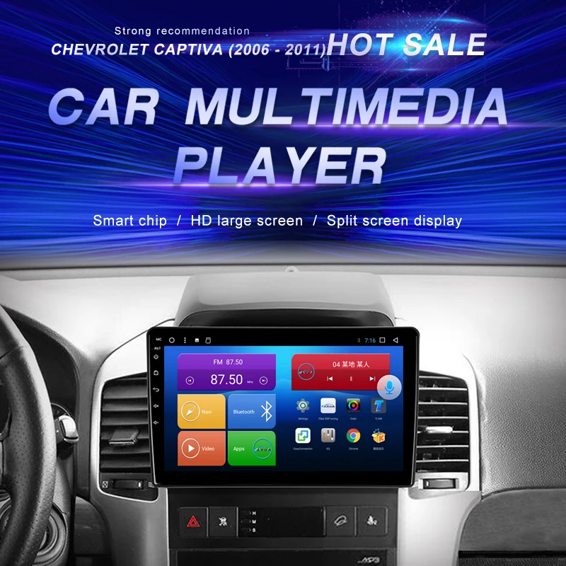 

Автомагнитола Penhui для Chevrolet Captiva 2006-2011, мультимедийный видеоплеер с GPS-навигацией, Android 10,0, двойная DIn