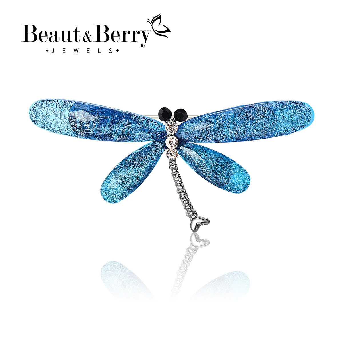 Женская брошь в виде стрекозы цвет ассортименте