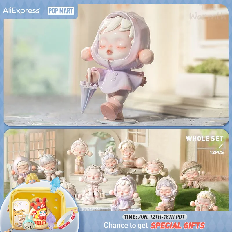 POP MART Skullpanda The Warmth Series Mystery Box - 1 шт./12 шт. слепой коллекционный фигурка Cute popmart sp Toy on.