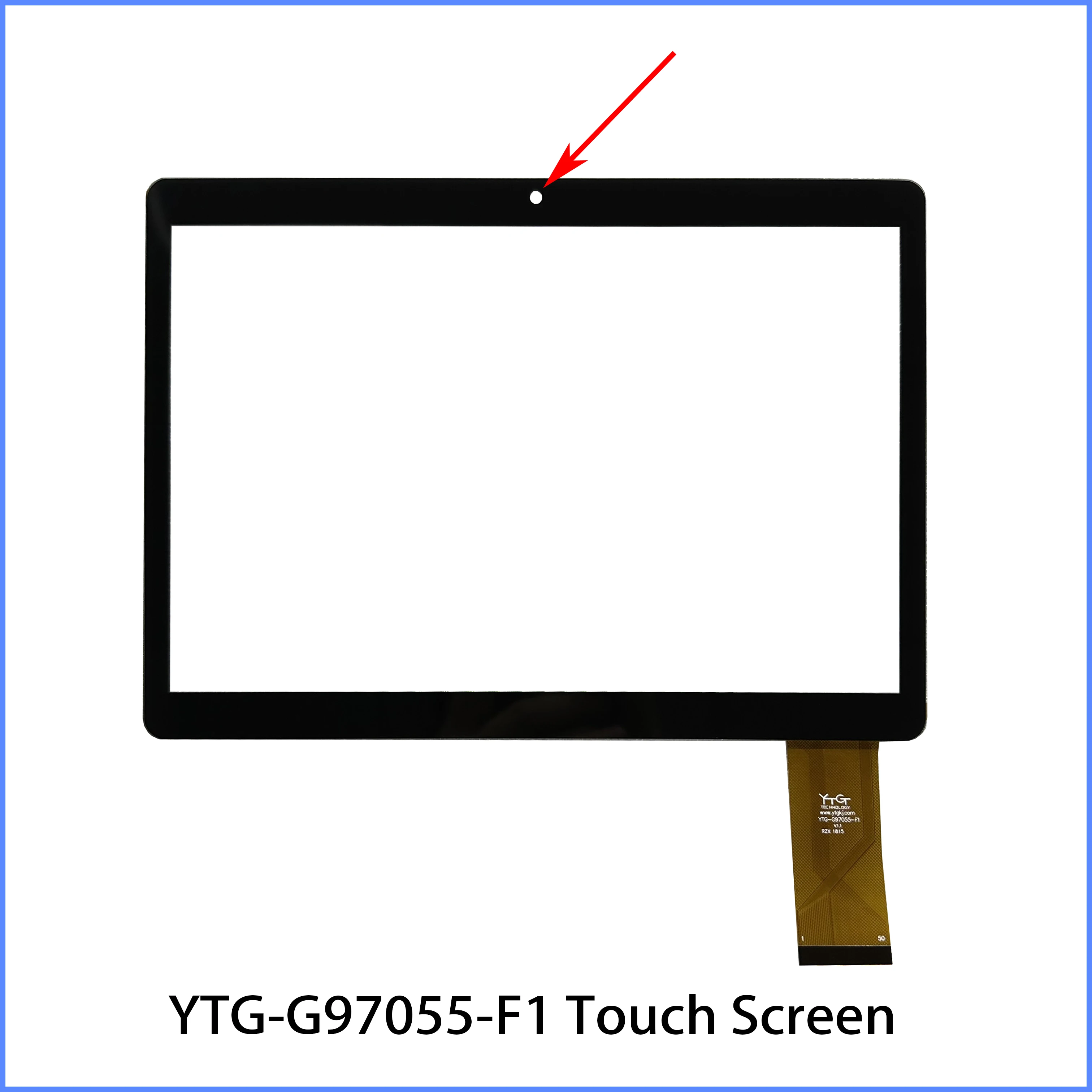 

Black New Touch Screen Digitizer For YTG-G97055-F1 V1.1 Tablet Touch Panel Sensor Replacement Free Shipping