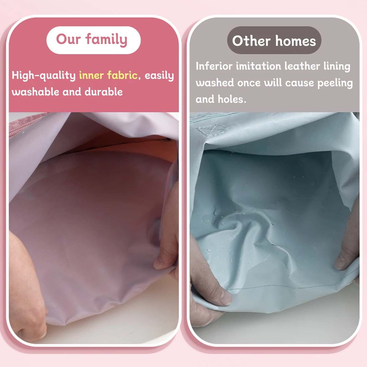 Большая вместительная сумка Kawaii Tote Bag унисекс H444 модель из холста с мультяшным