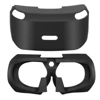 anti slip silicone case for psvr 3d viewing glass protective case for ps4 vr psvr replacement vr headset cover