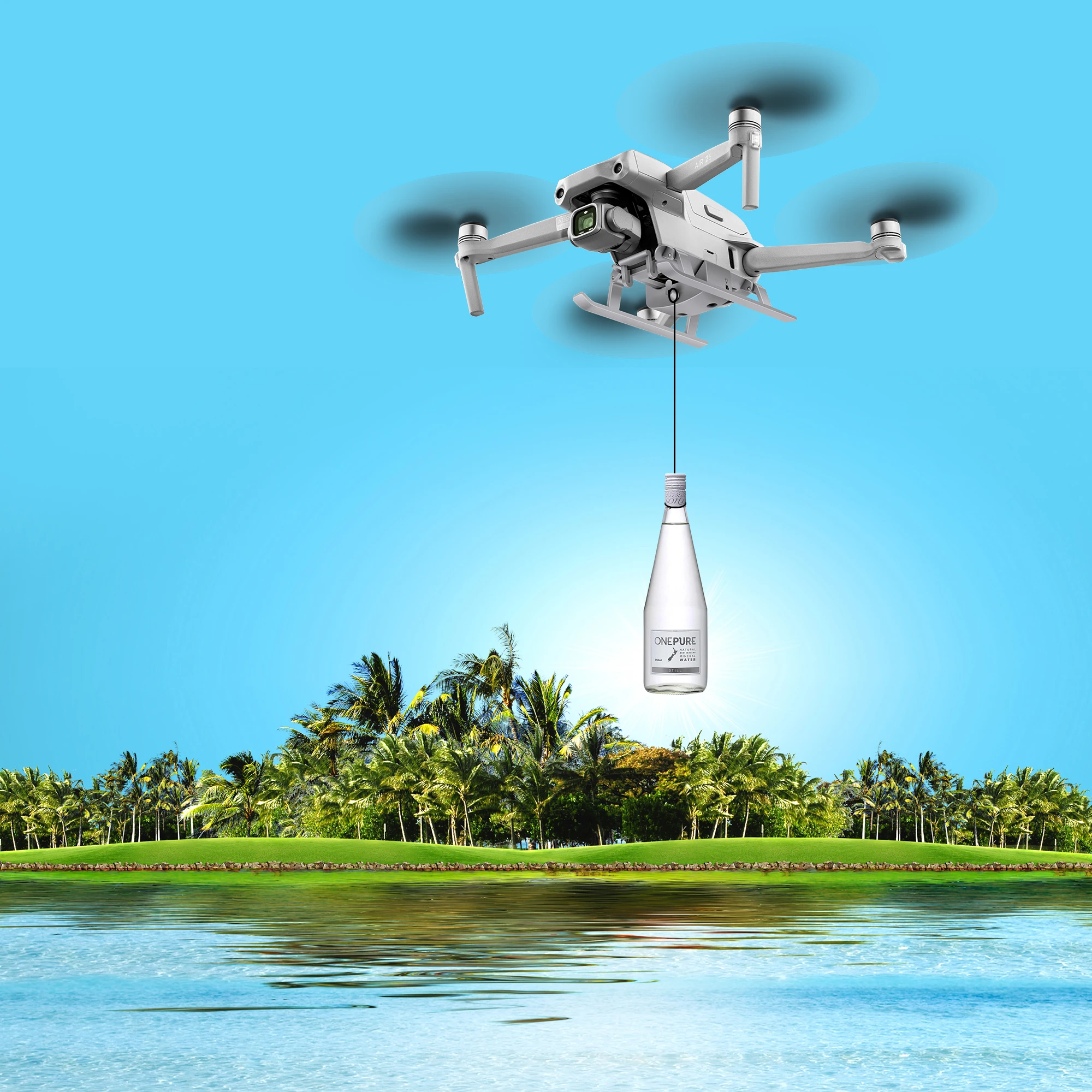 Mavic Air 2S Airdrop System Thrower Landing Gear Fishing Bait Gift Rescue Delivery Device System for DJI Mavic Air 2 Accessories