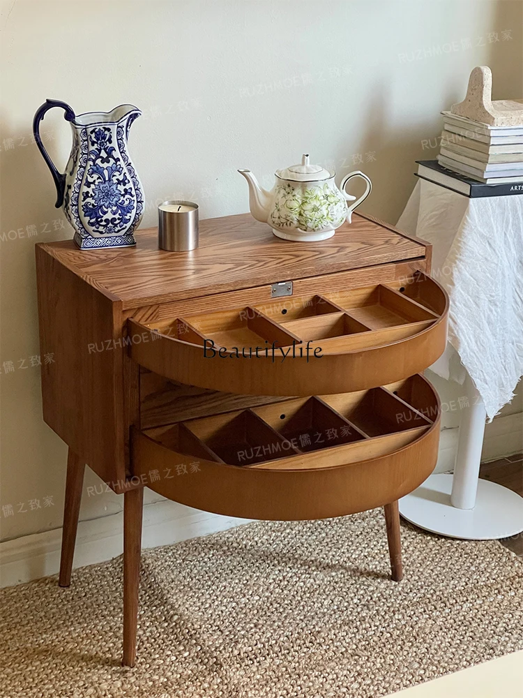 Zhonggu ротанговый прикроватный столик многофункциональный вращающийся боковой