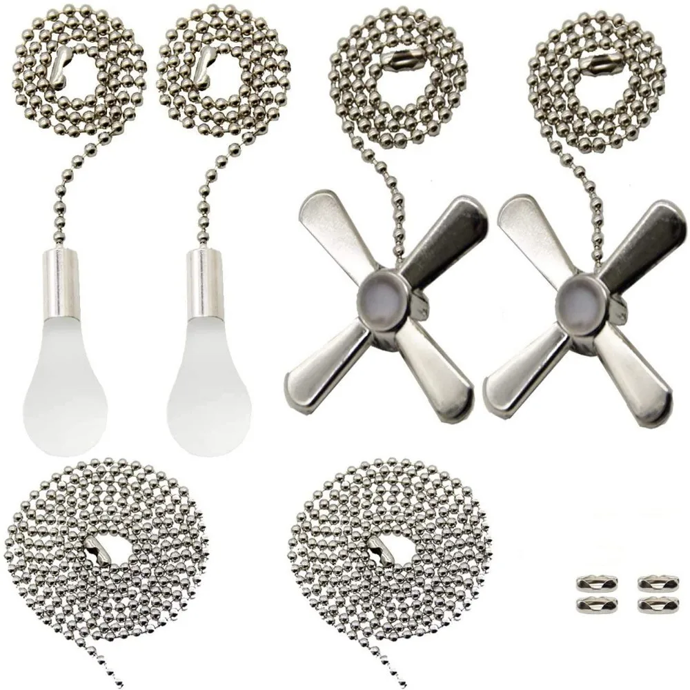 

Ceiling Fan Pull Chain Beaded Ball Extension Chains With Light Bulb And Fan Cord Light Bulb Fan Pull Buckle Chandelier Parts