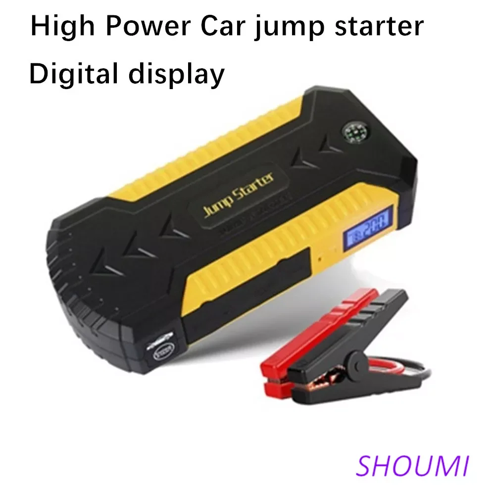 

NEW2023 Portable Car Jump Starter 800 Amp High Power 12V Portable Battery Station 20000mA Power Bank Car Booster with Flashlight