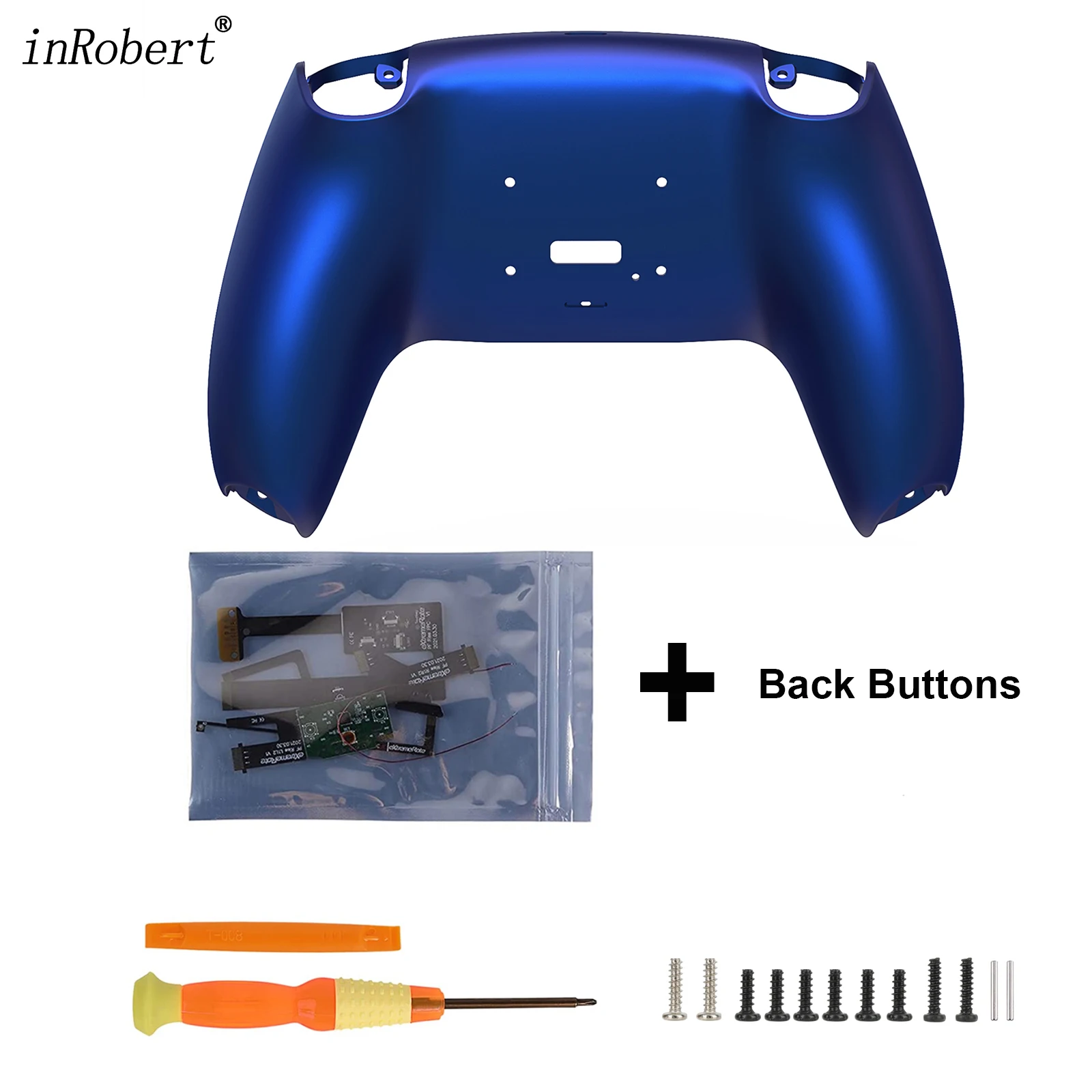 Для PS5 RISE Remap Kit Задняя панель для обновления и переконструированная задняя кнопка