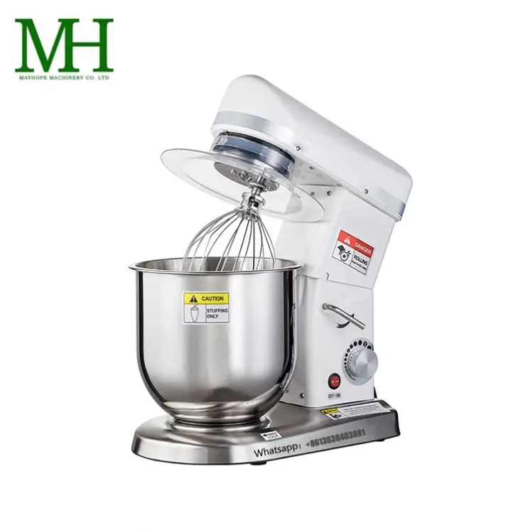 

5-in-1multifunctional kitchen appliances kitchen's aid stand mixer with blender and meat grinder 1500W 4.5L stainless steel bowl