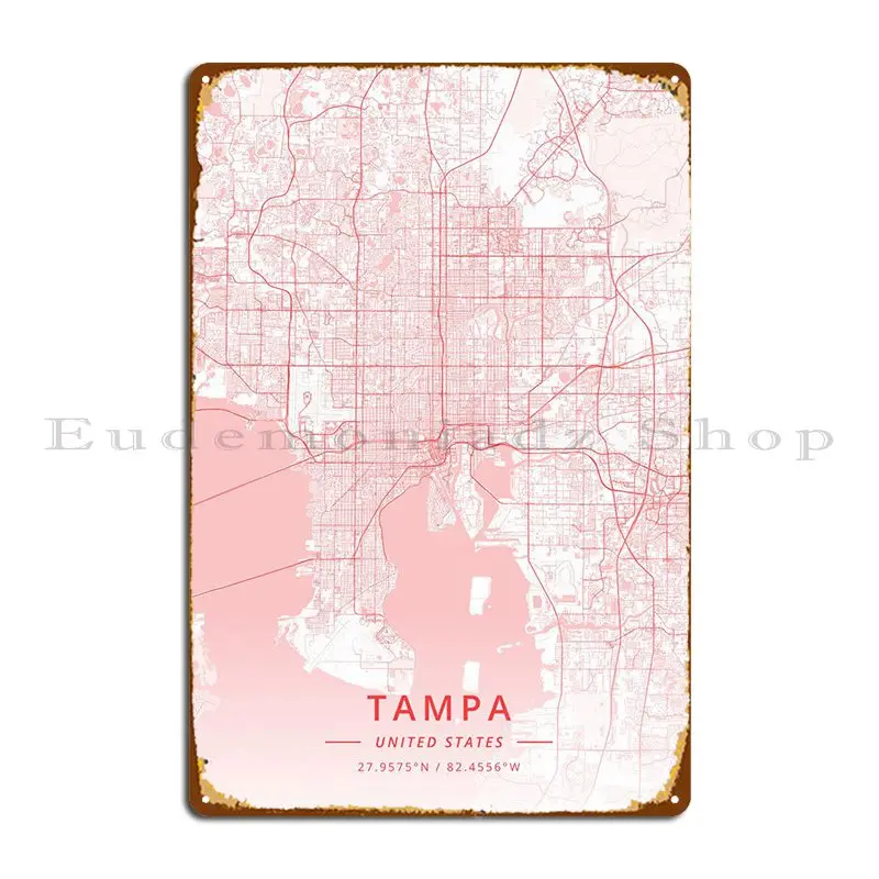 

Tampa United States Metal Signs Rusty Home Design Designs Cinema Tin Sign Poster