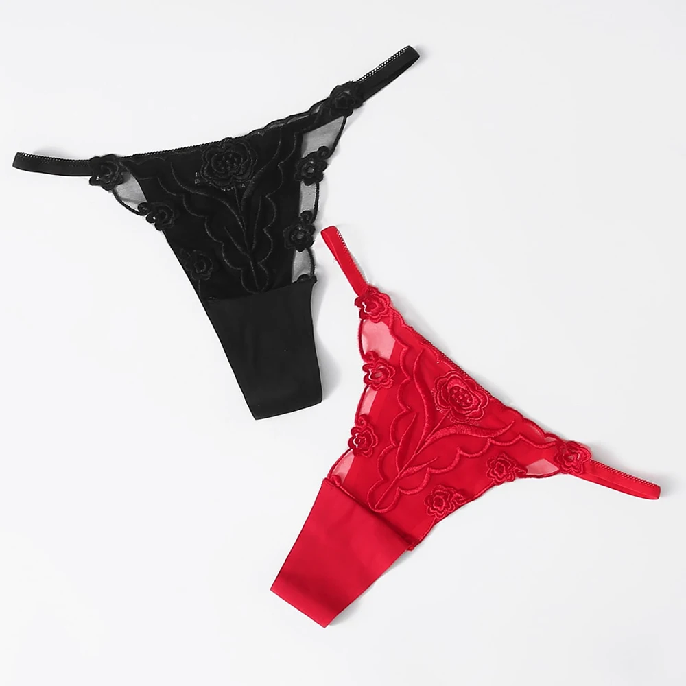 Сексуальные прозрачные стринги микро для девочек Трусы-танга женщин