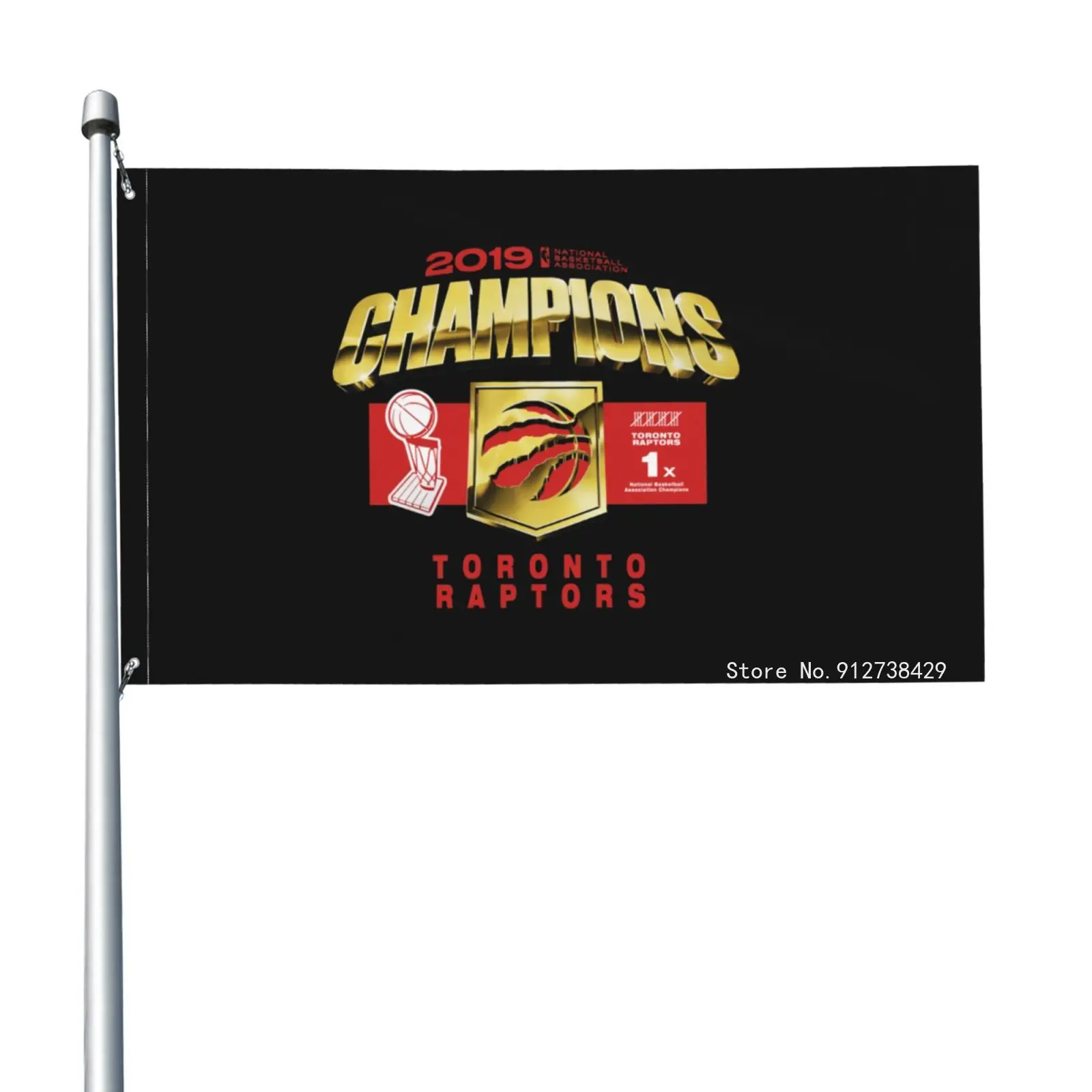 Торонто рапторы 2019 чемпионы Мы Северный флаг баннер для вечерние НКИ рекламное