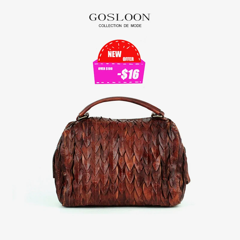 

GOSLOON- XX320 Leather Luxury High Quality Flame Stone Color Designer Handbag Handbag 2022 New Fashion Trend Bag