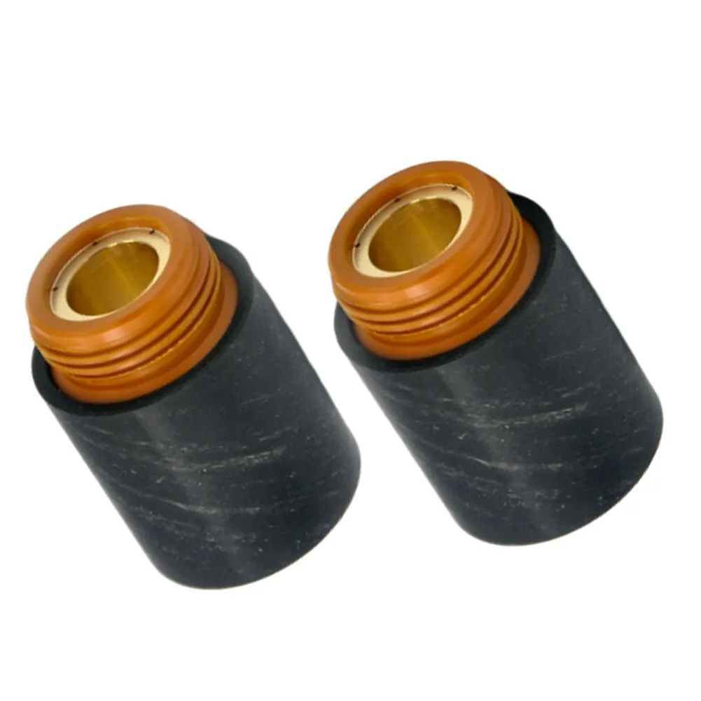 Фото Комплект из 2 шт. 220713: Зажимные колпачки для плазменного резака Hypertherm PMX45 №1