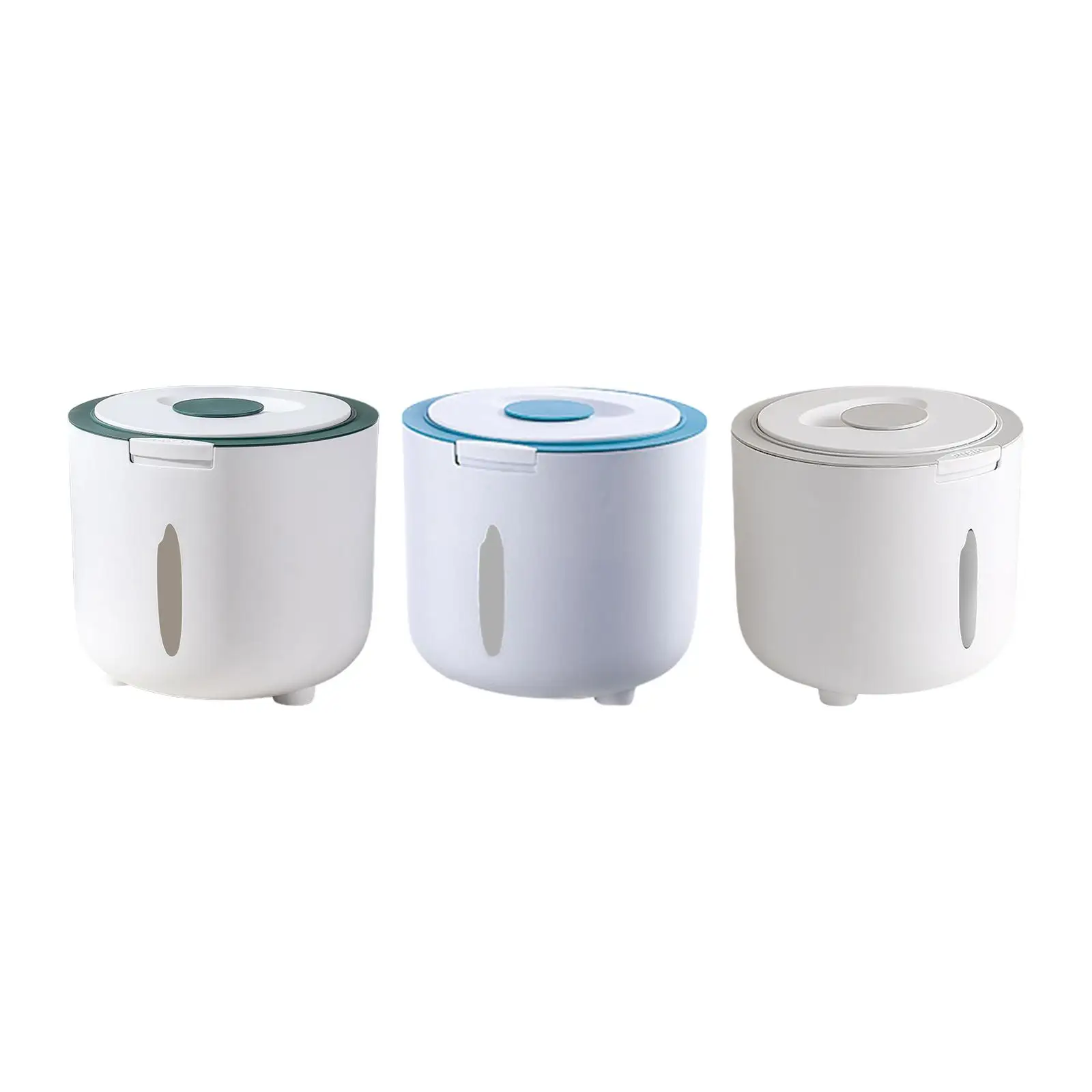 

Rice Storage Container Viewing Window Airtight Rice Dispenser for Home Beans