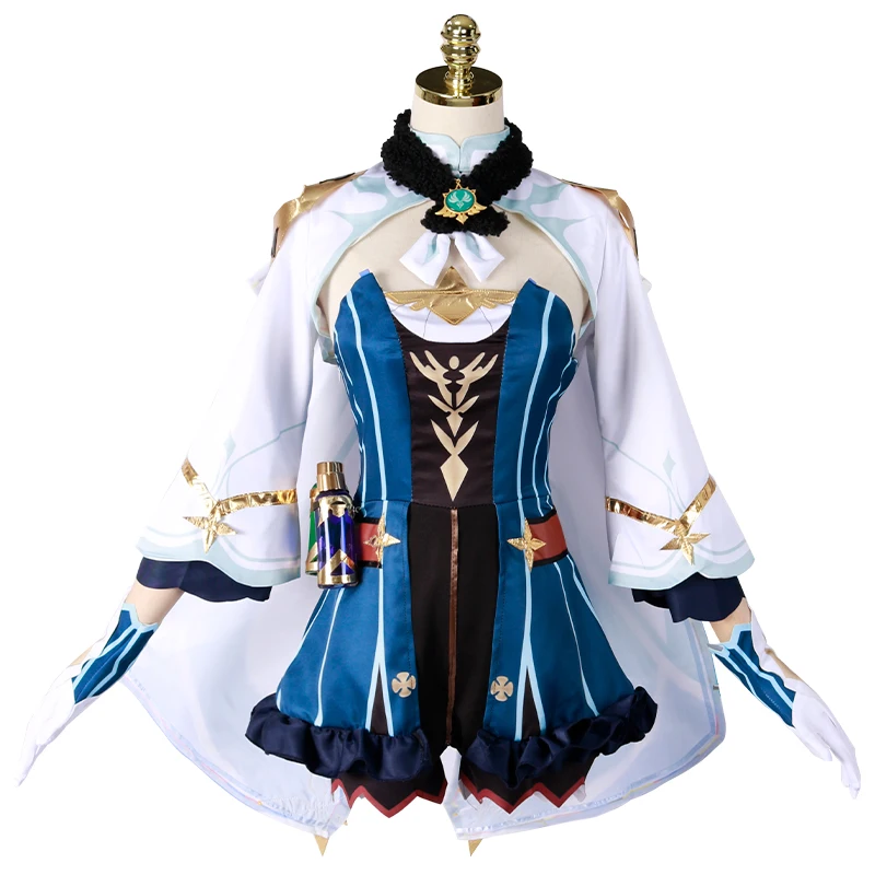 

Game Genshin Impact Granulated Sucrose Fall Season Fischer Cosplay costumes Halloween Christmas Party Masquerade Anime Shows