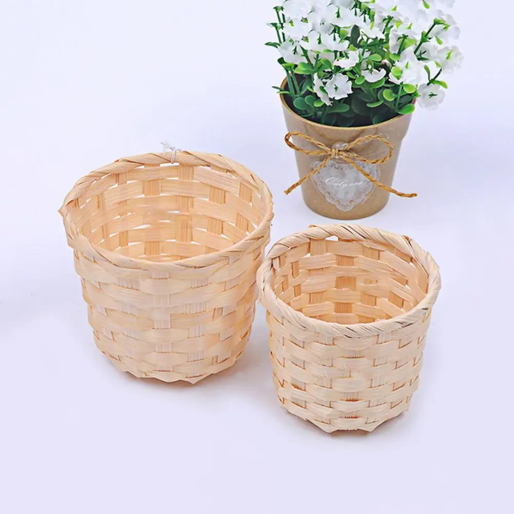 

6Pcs/Set Flower Basket Lightweight Multicolor Storage Basket Decorative Multi-use Flower Basket for Home Storage Basket