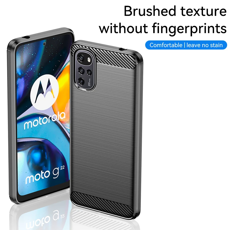 for motorola moto g22 case for motorola moto g22 coque shockproof protective silicone phone bumper for moto g22 free global shipping