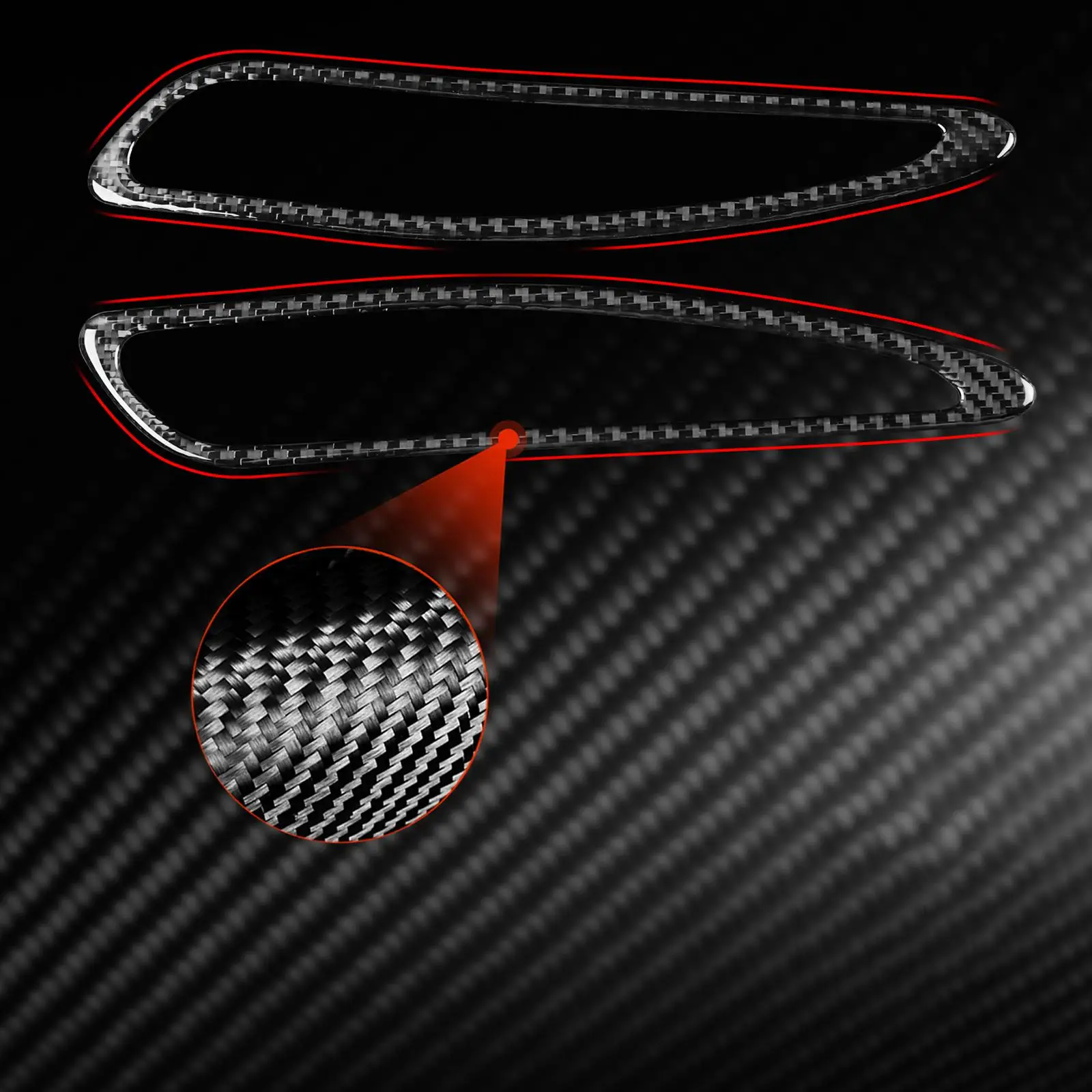 

2Pcs Vent Trim Cover for A90 19-22 High Performance