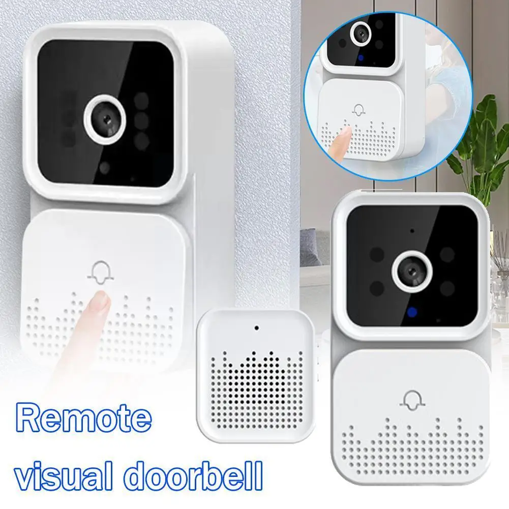 

Smart Video Doorbell Tuya Wireless HD Camera PIR Motion Detection IR Alarm Security Door Bell Wi-Fi Intercom For Home Apart G7S0