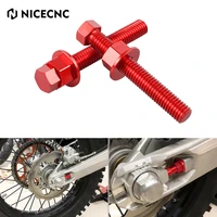 nicecnc motor for beta rr 125 480 xtrainer x trainer 250 300 rm rs 450 525 2010 2022 pair chain adjuster bolts nuts screw m8x55