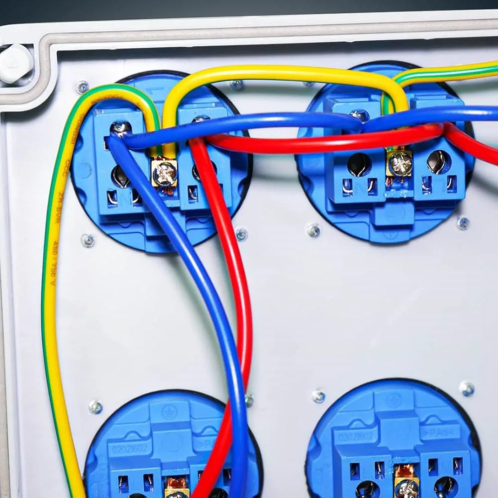 Упрощенная установка прочной настенной распределительной коробки с рейтингом