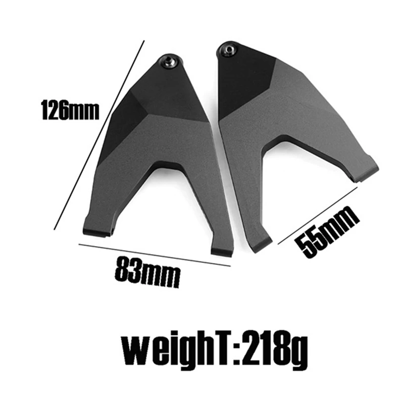 2 шт. металлический передний нижний рычаг подвески для Traxxas Unlimited Desert Racer UDR 1/7 RC