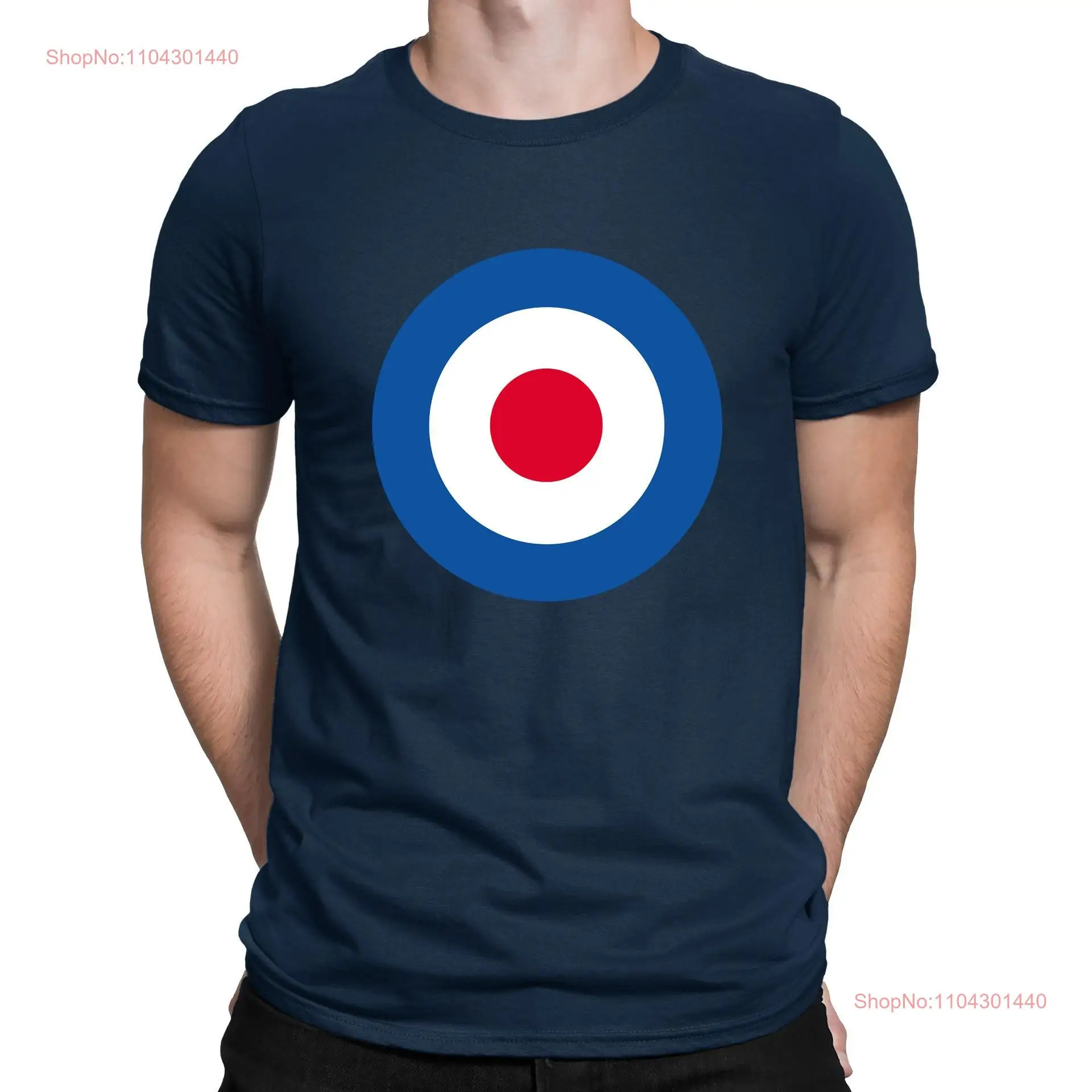 Mod Target Retro Mods T Shirt and Kids Sizes long or short sleeves