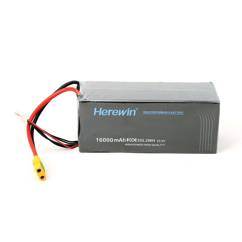 

Herewin 16000mah 6S Lipo батарея 22,2 v 20C Валовая батарея для защиты сельскохозяйственных растений UAV батарея