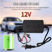 automobile accessories car charger 12v euus motorcycle car battery charger moto lead acid agm gel vrla automatic battery charg