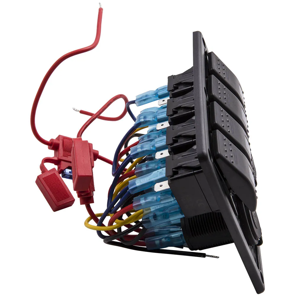 240W 12/24V светодиодный 4-х кнопочный тумблер с переключателем для Jeep Car off-road RVs и