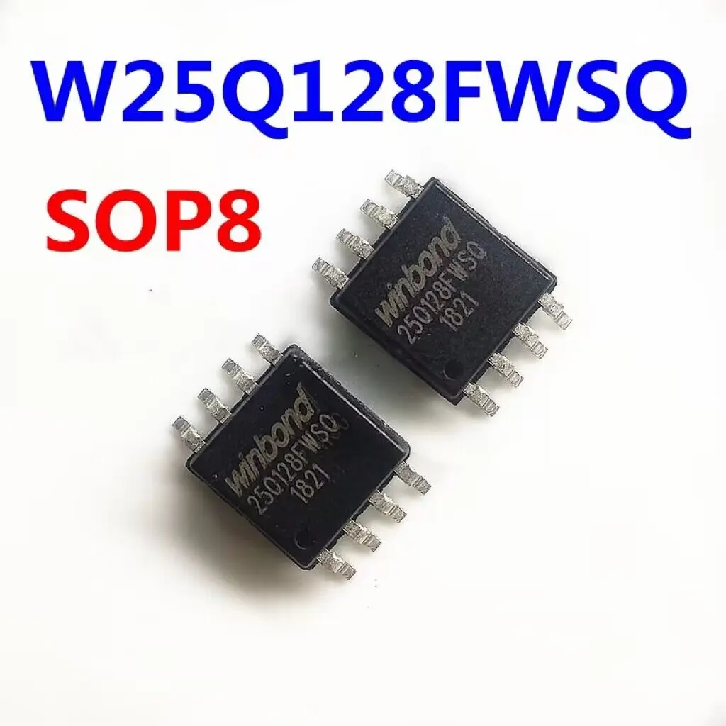 

10PCS 100% New W25Q128FWSQ W25Q128FWSQ 25Q128FWSQ sop-8 Chipset