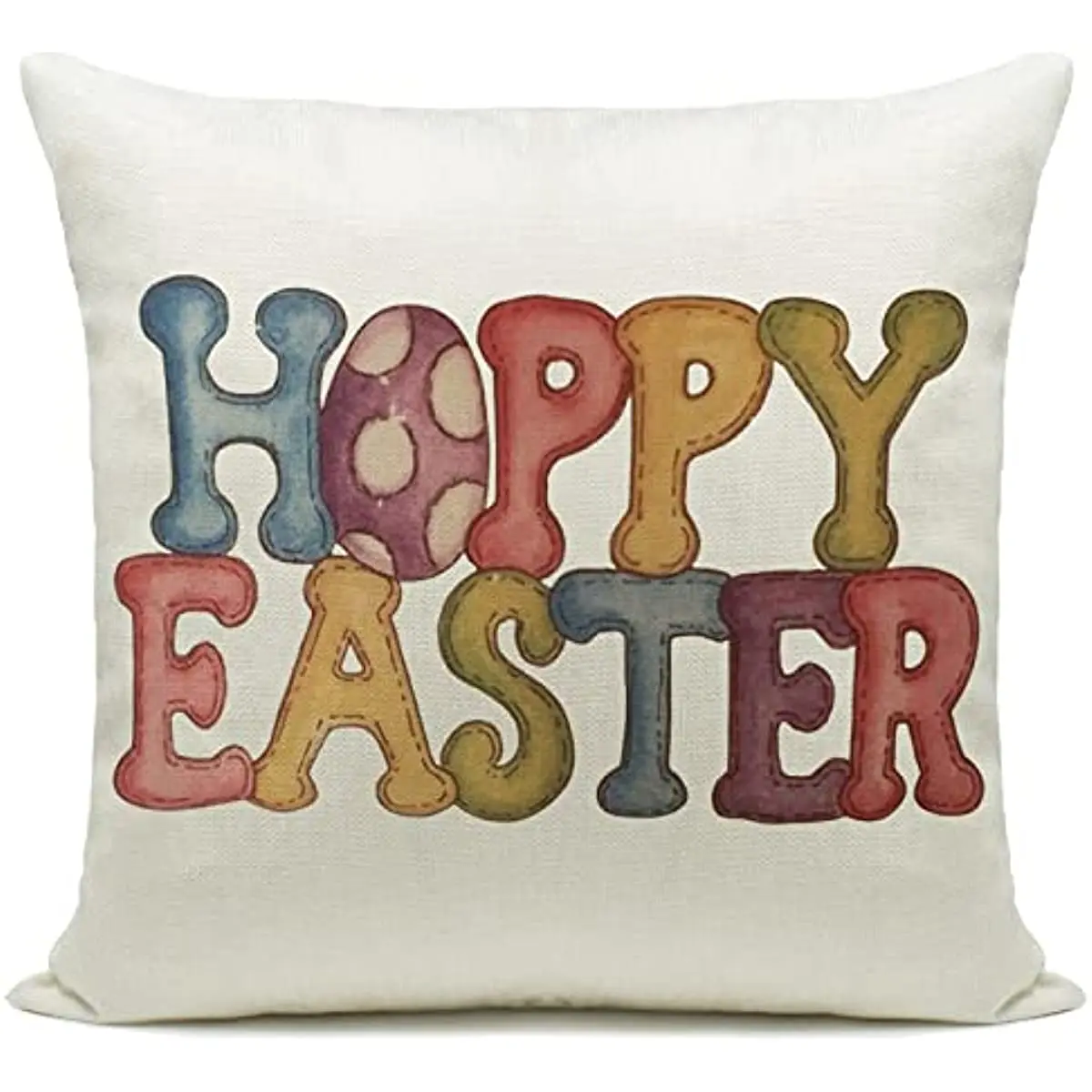 

Easter Pillow Covers Decorations for Spring Farmhouse Pillows Decorative Throw Pillows Happy Easter Cushion Case Holiday Decorr