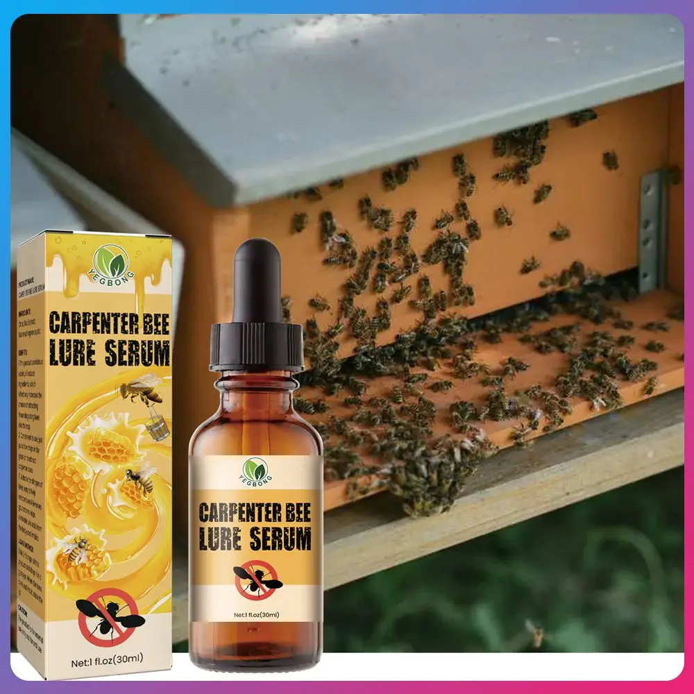 

30ml Bee Attraction Sucrose Attractant Natural Ingredients Capenter Bees Effectively To Your Traps Bee Lure Beekeeping Tools